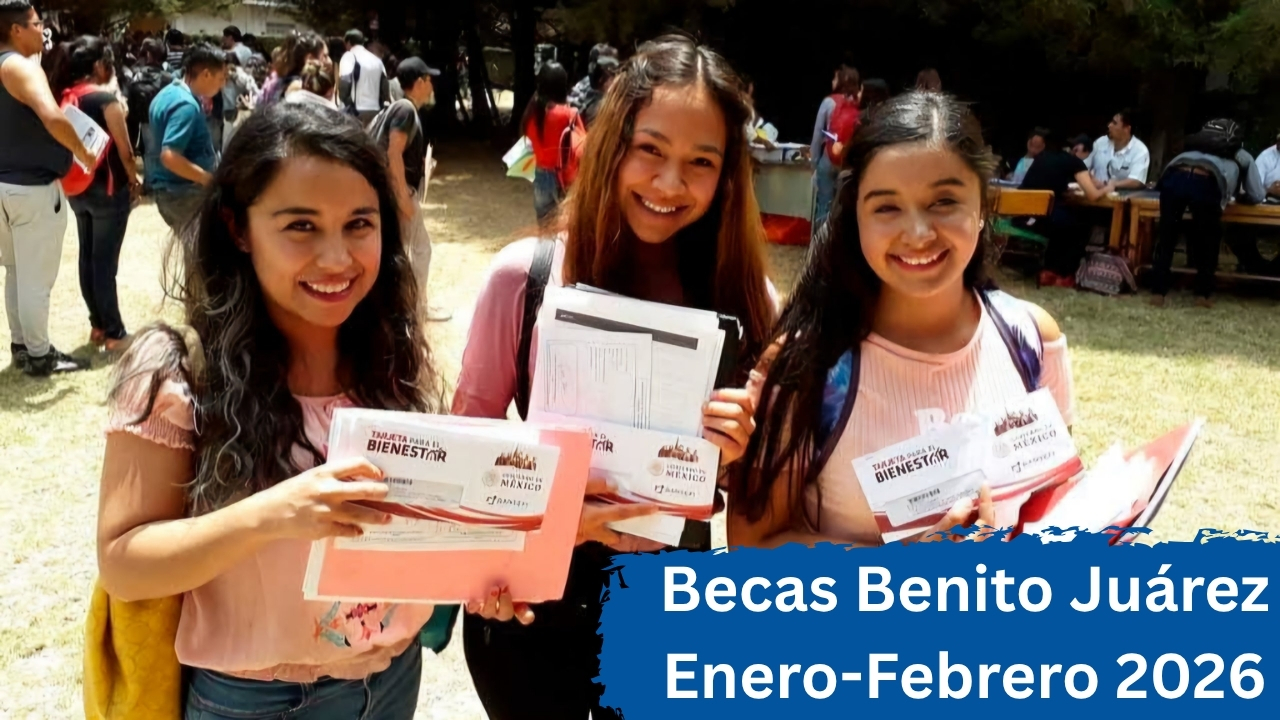 México: Becas Benito Juárez Enero-Febrero 2026 – Fechas de pago y cómo registrarse en línea