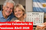 Argentina: Calendario de Pensiones Abril 2026 – Quién cobra, cuánto y cómo inscribirse