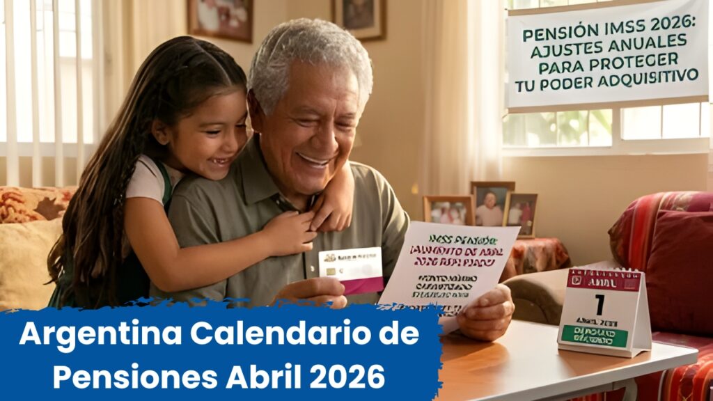 Argentina: Calendario de Pensiones Abril 2026 – Quién cobra, cuánto y cómo inscribirse